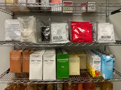 SBUX Eaches correct storage